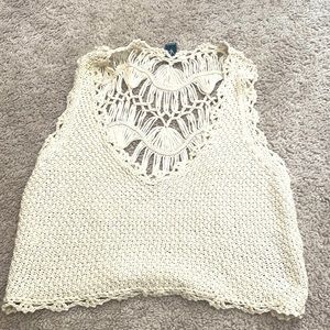 Crop top and short set